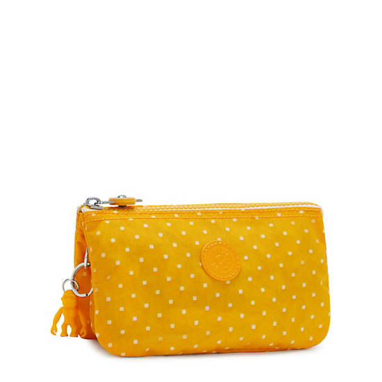 Kipling Creativity Large Printed Pouch Táska Sárga | HU 2098YX